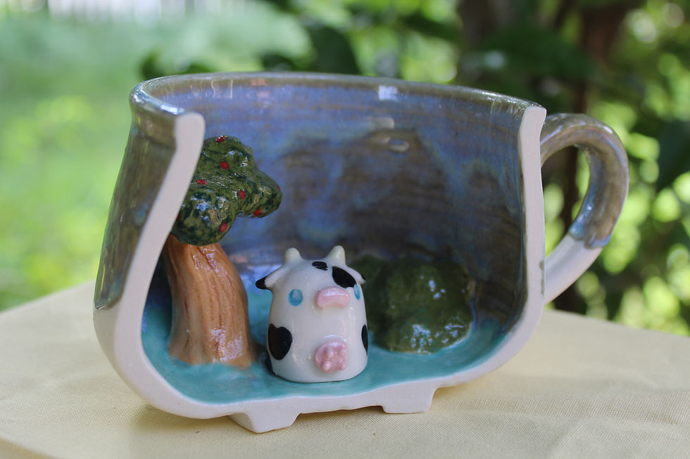 Thumbnail: Anatomy of a mug terrarium - cow