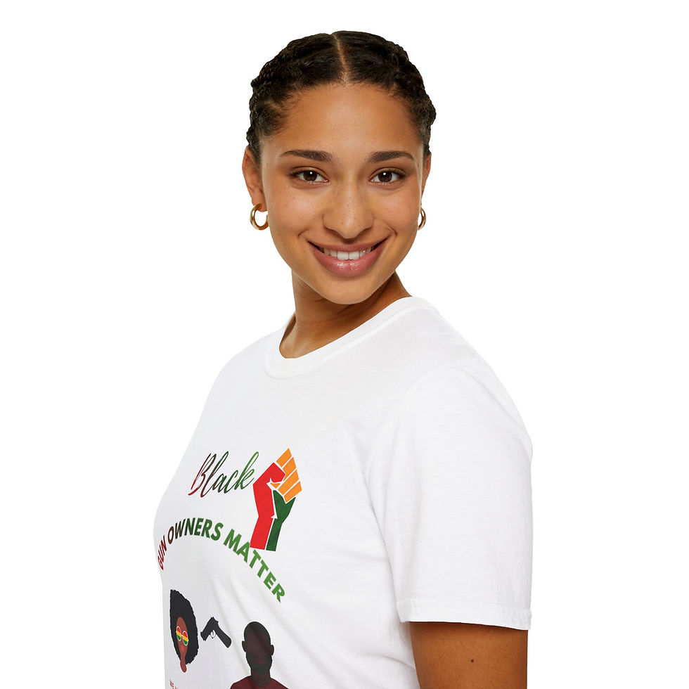 Thumbnail: Black Gun Owners Matter T-Shirt — Black Empowerment 