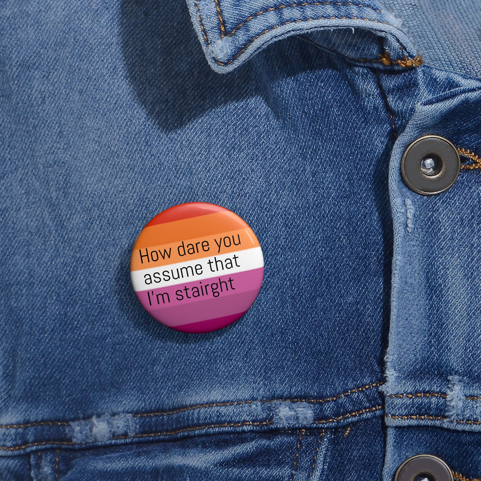 Thumbnail: Queer Visibility Pride Buttons, Pin Buttons | LGBTQ+ Awareness
