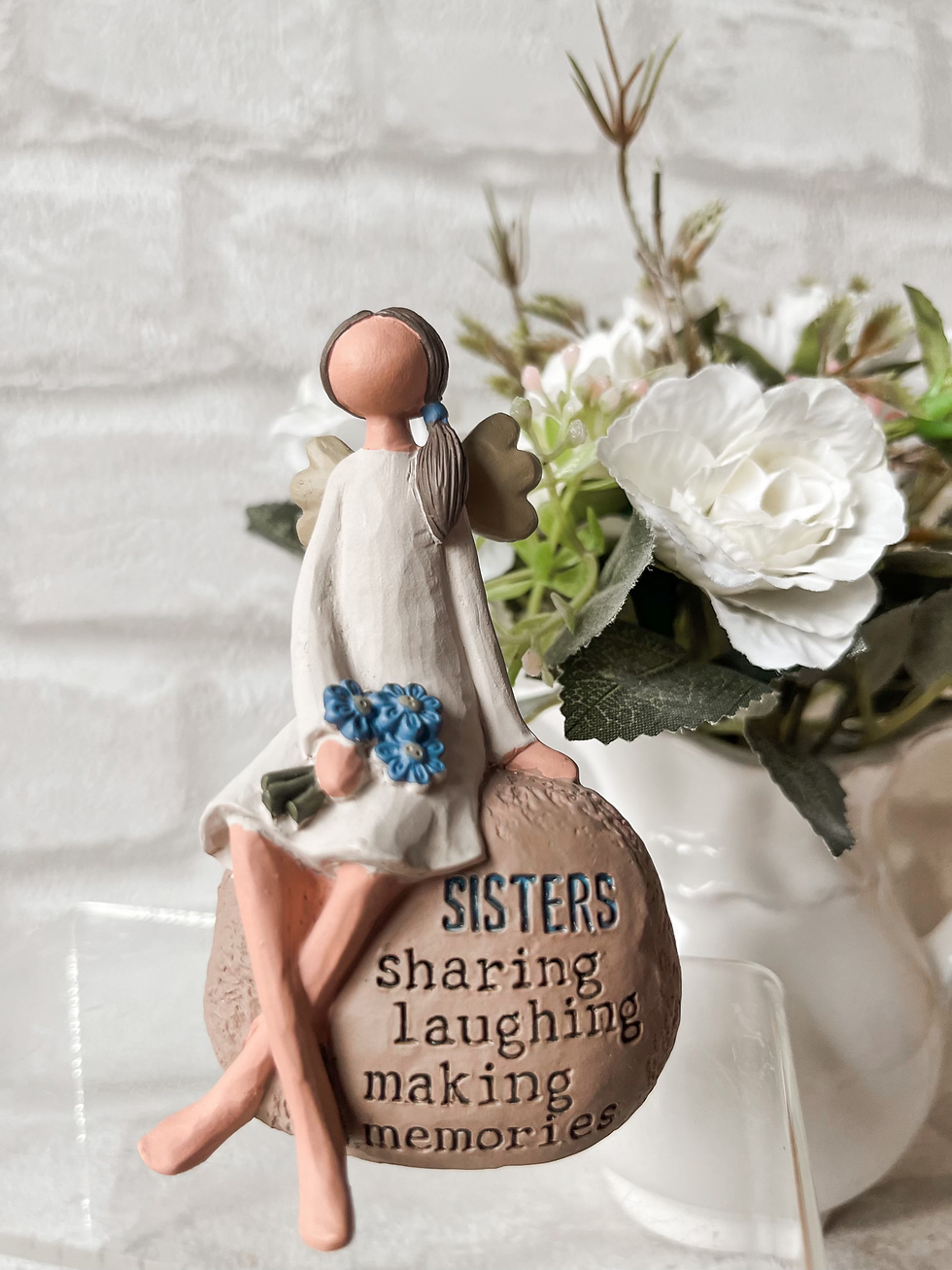 Thumbnail: Pebble Style Ornament - Mum, Sister, Sisters, Daughter, Friend - 10cm