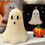 Thumbnail: 10cm Unscented Ghost Candle