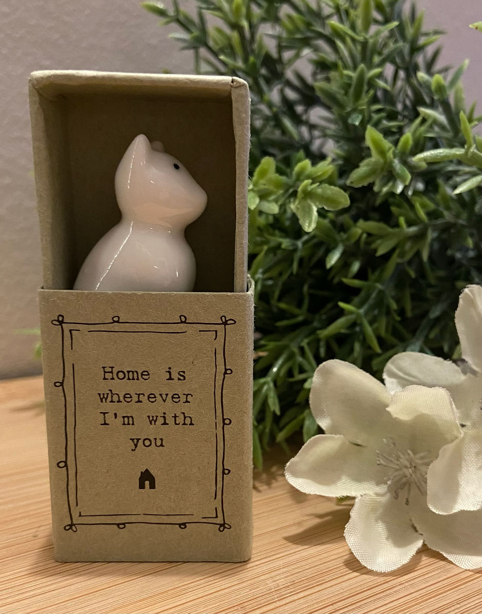 Matchbox Gifts by East of India - Cat