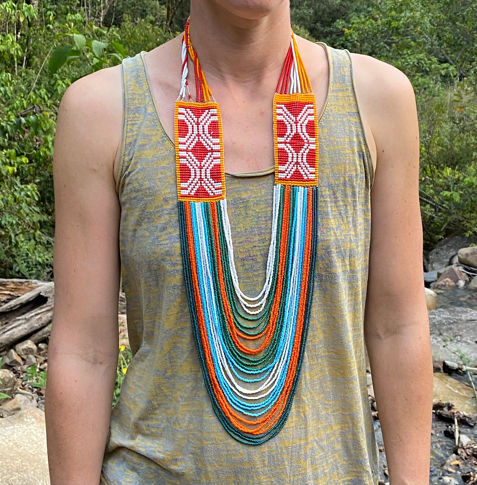サムネイル： Rainbow Serpent Necklace
