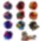 Cat Crinkle Ball Toys 10 Packs for Indoor Cats to Kill Time and Keep Fit, 2.3 Inch Colorful Mylar Cr