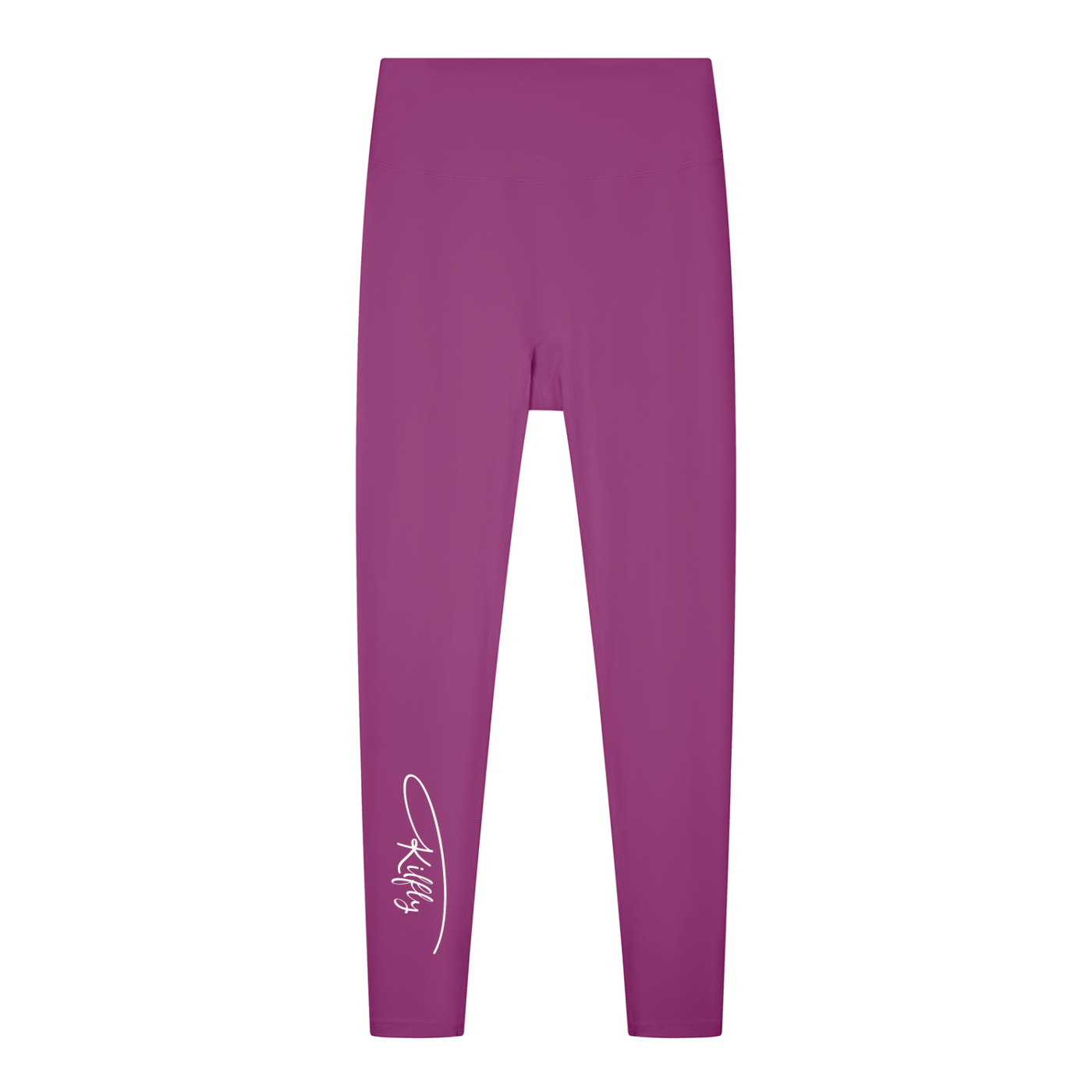 Kilfly Women's Solid High Rise Leggings