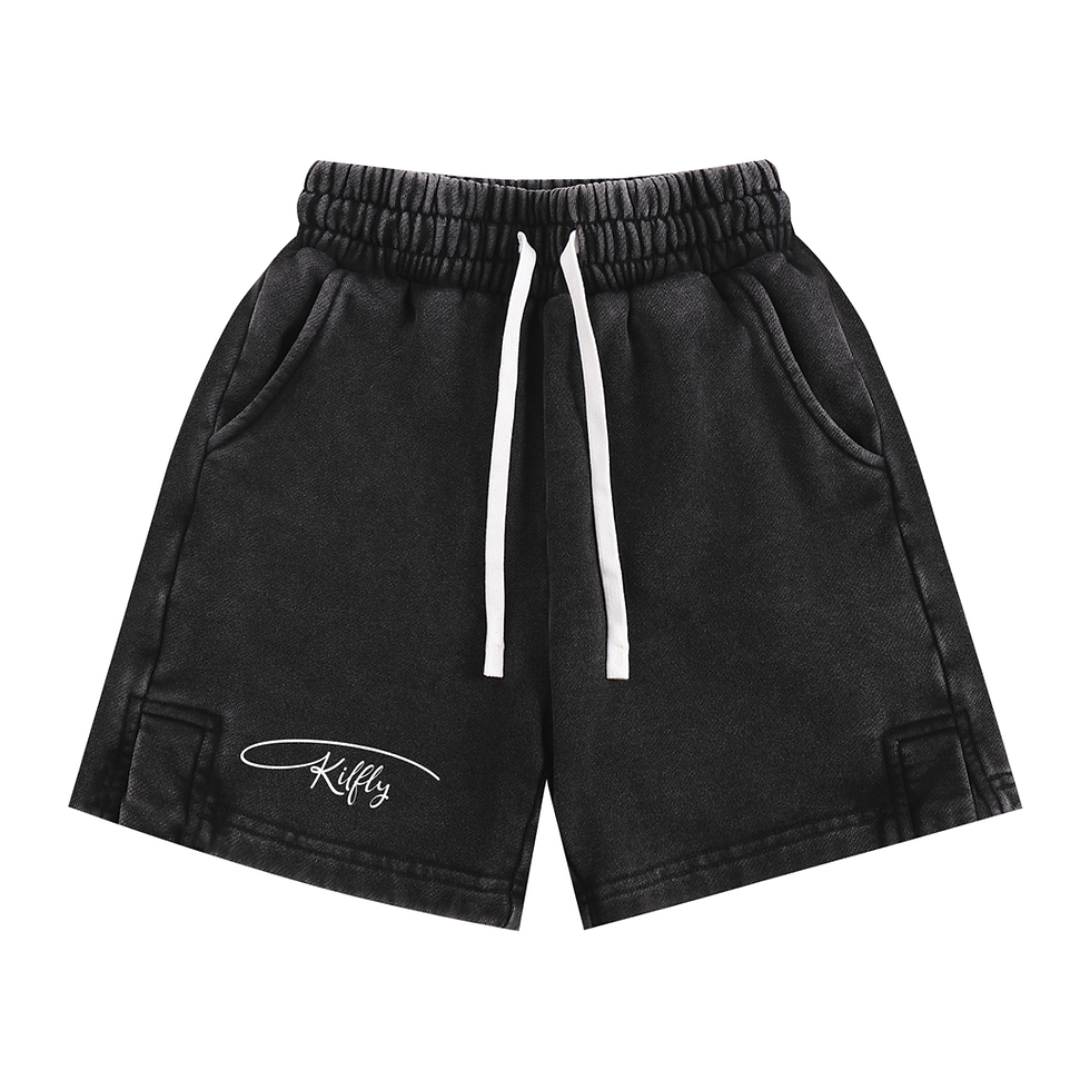 Thumbnail: Kilfly Snow Washed Kids' Shorts