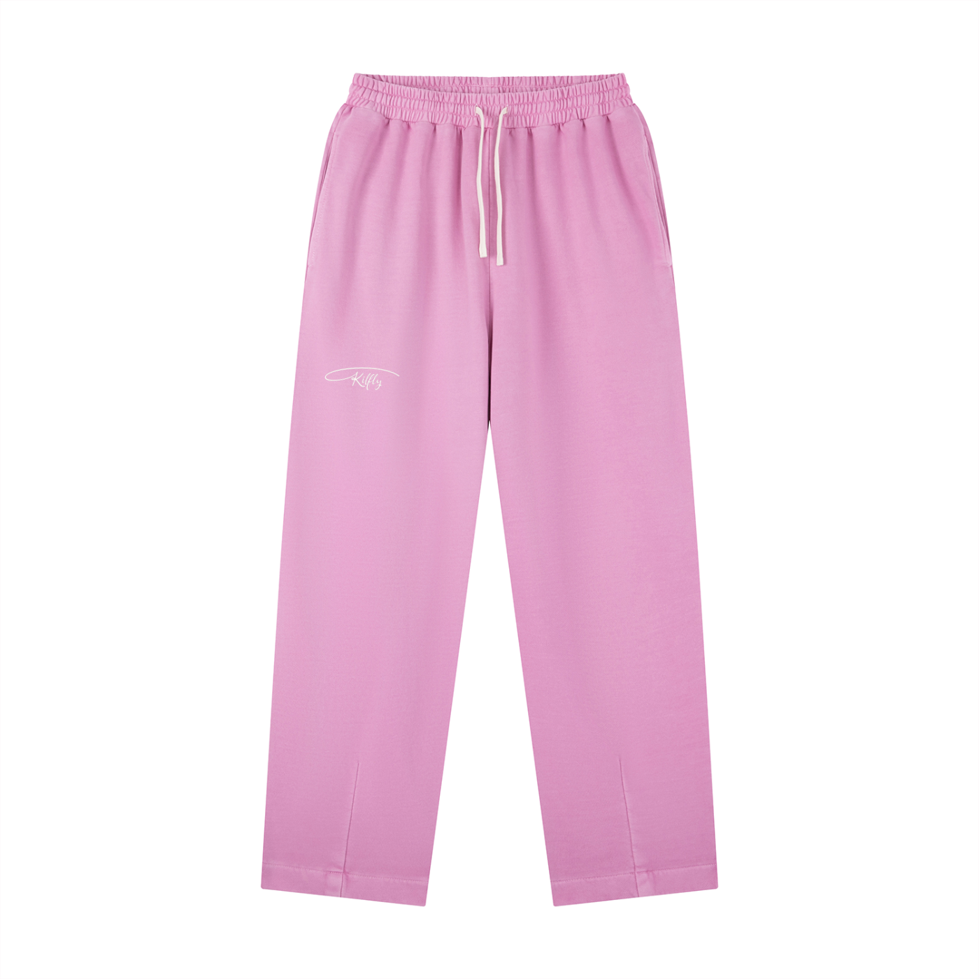 Kilfly Vintage Washed Drawstring Sweatpants