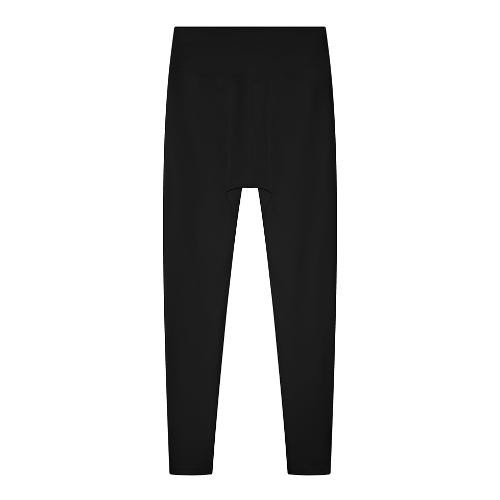 Thumbnail: Kilfly Women's Solid High Rise Leggings