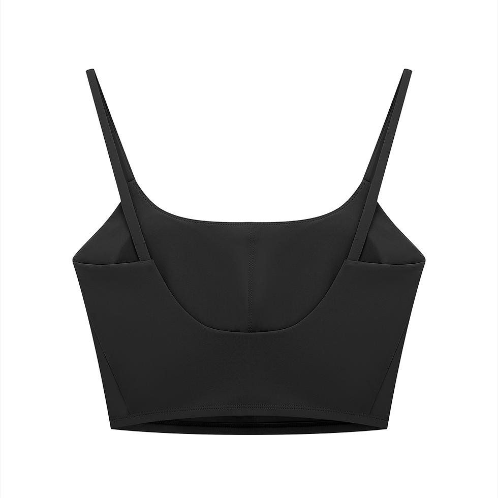 Thumbnail: Kilfly Women's Solid Color Sports Bra