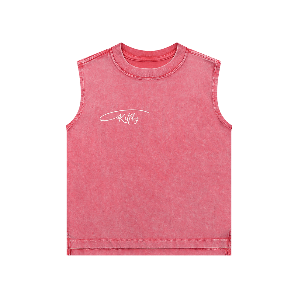 Thumbnail: Kilfly Snow Washed Kids' Tank Top