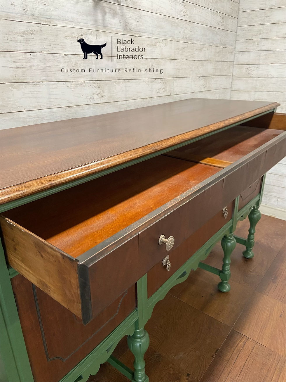 Thumbnail: Gorgeous Refinished Sideboard/Buffet (Sold)