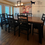 Thumbnail: Gorgeous Large Refinished Farmhouse Dining Set with 8 Chairs (Sold)