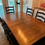 Thumbnail: Gorgeous Large Refinished Farmhouse Dining Set with 8 Chairs (Sold)