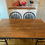 Thumbnail: Gorgeous Refinished Solid Wood Farmhouse Table, 4 Chairs & Bench Set (Sold)
