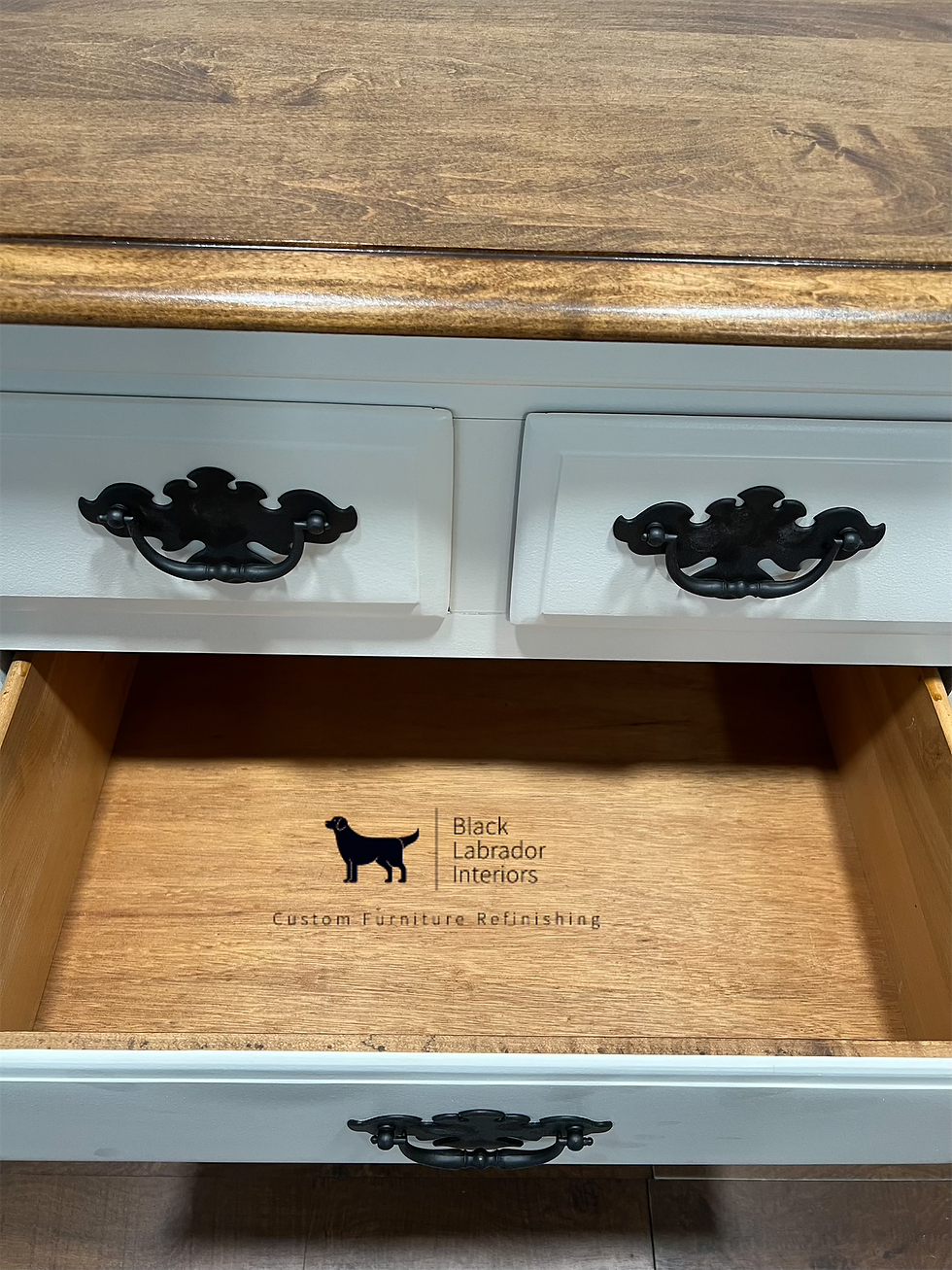 Thumbnail: Freshly Refinished Heywood-Wakefield Solid Maple Sideboard (Sold)