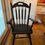 Thumbnail: Beautiful Refinished Solid Wood Farmhouse Table with 6 Chairs Set (Sold)