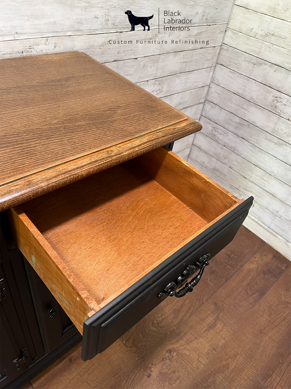 Thumbnail: Farmhouse Refinished Sideboard/Buffet (Sold)