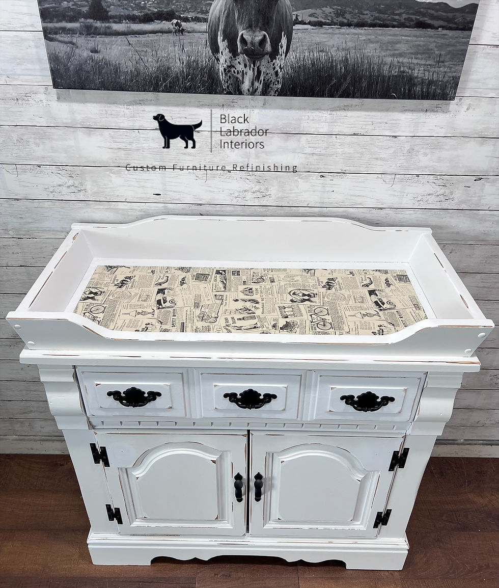 Thumbnail: Beautiful Solid Wood Farmhouse Dry Sink