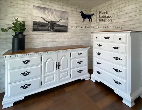 Freshly Refinished Sumter Cabinet Co. Farmhouse 3-piece Oak Dresser Set (Sold) | BLI Freshly Refinished Sumter Cabinet Co. Farmhouse 3-piece Oak Dresser Set (Sold) | BLI