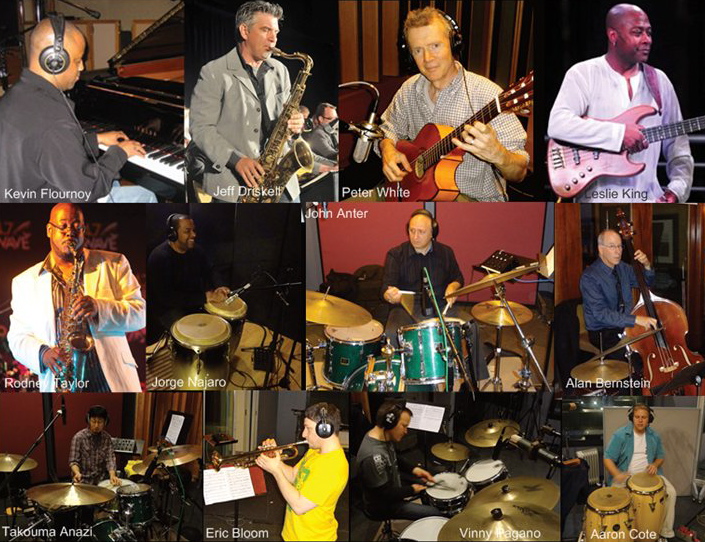 The Kats laying it down for my album