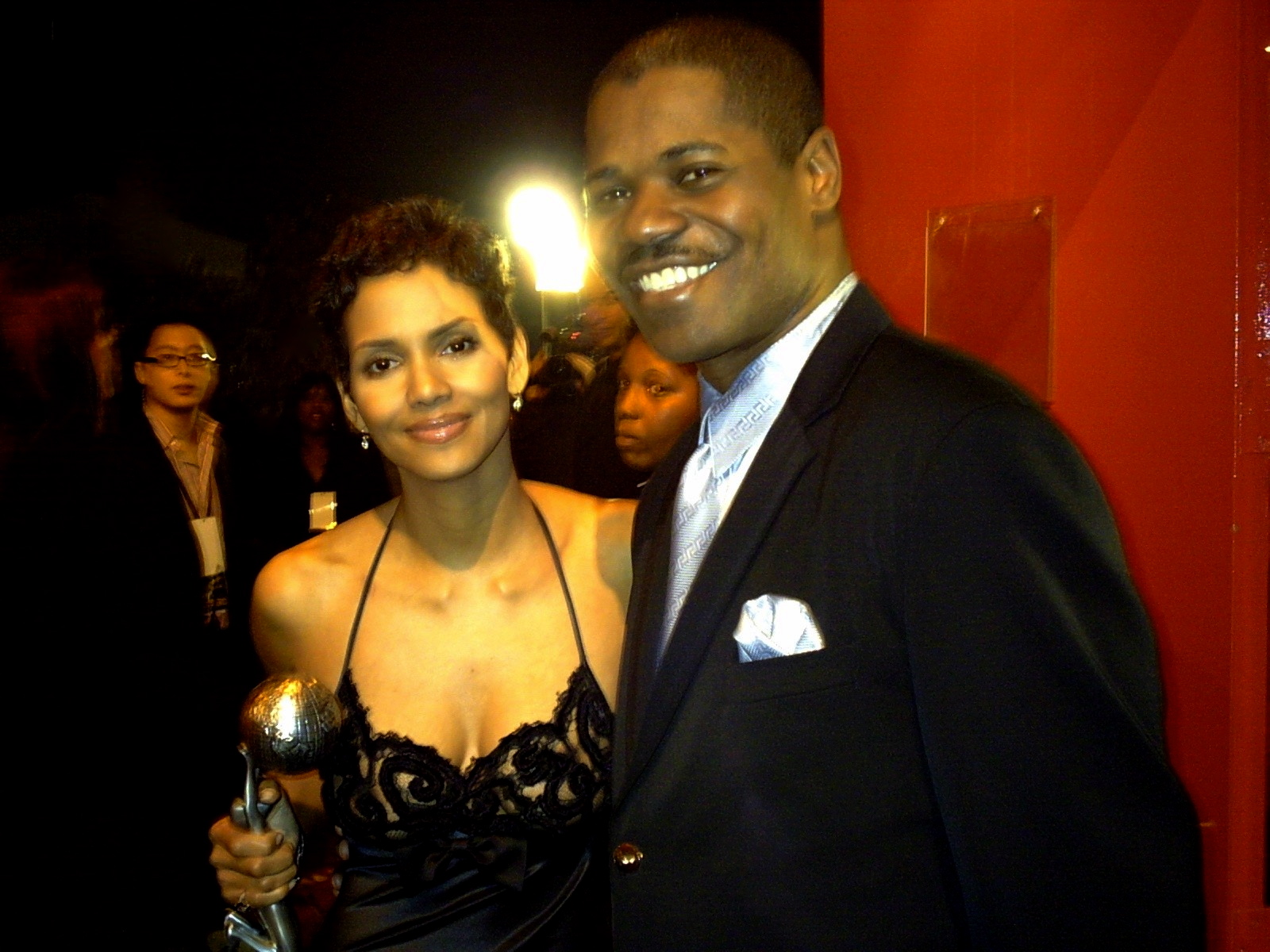 Halle Berry & Caesar