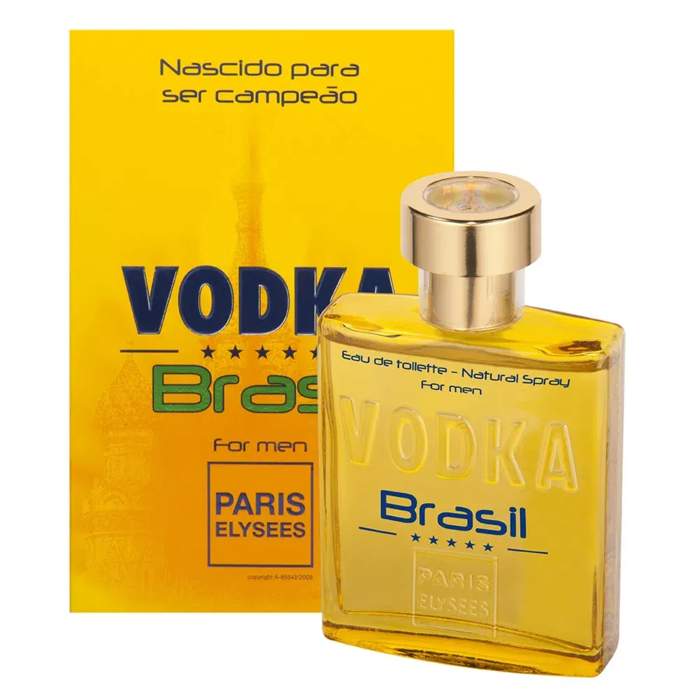 Vodka Brasil Amarelo EDT Masculino 100ml