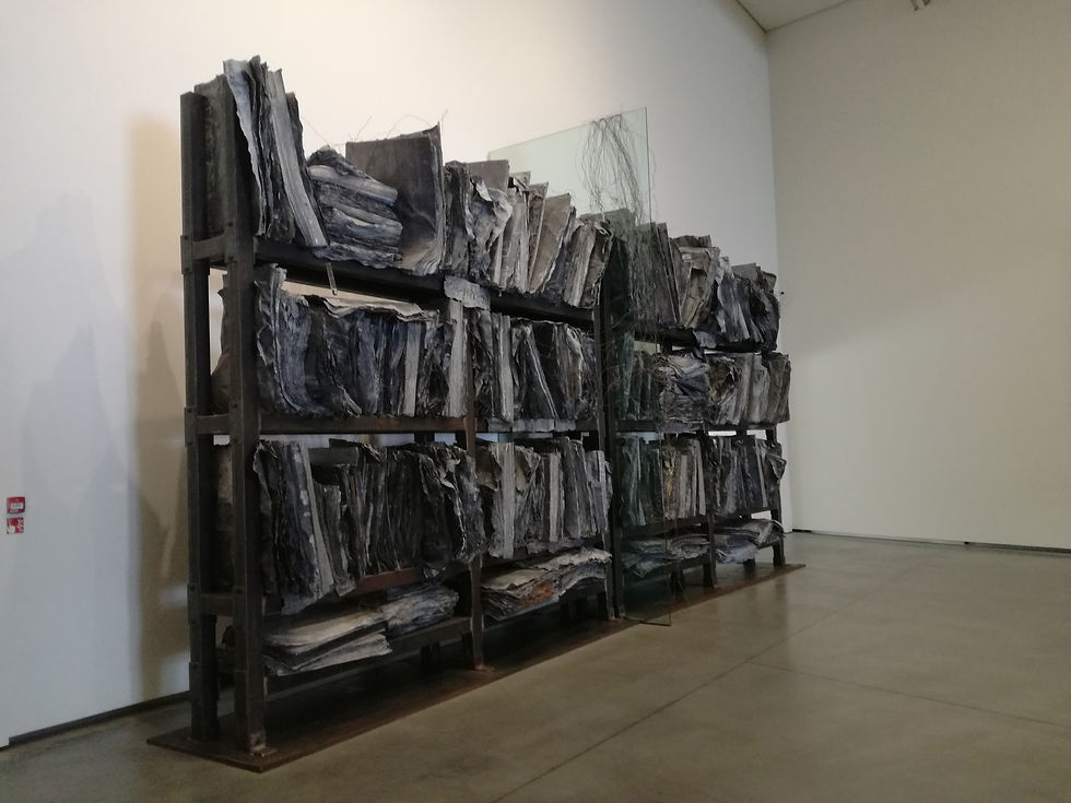 Anselm Kiefer, The High Priestess/ Zweistromland, 1985 - 1989, Astrup Fearnley Museum Of Modern Art, 2020, Oslo, Norway