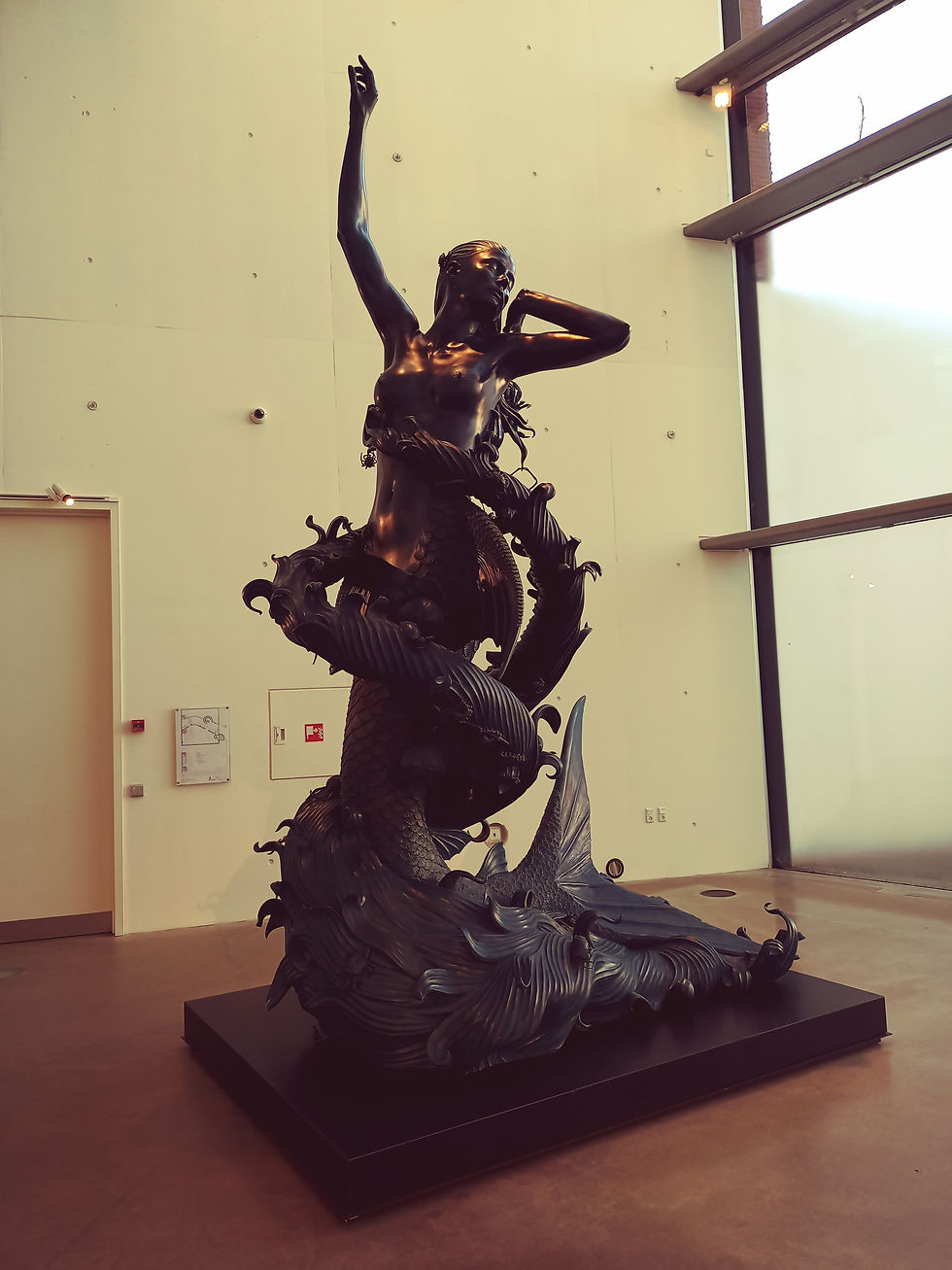 Mermaid, Damien Hirst, 2014, ARoS Aarhus Art Museum, Aarhus, Denmark, 2023