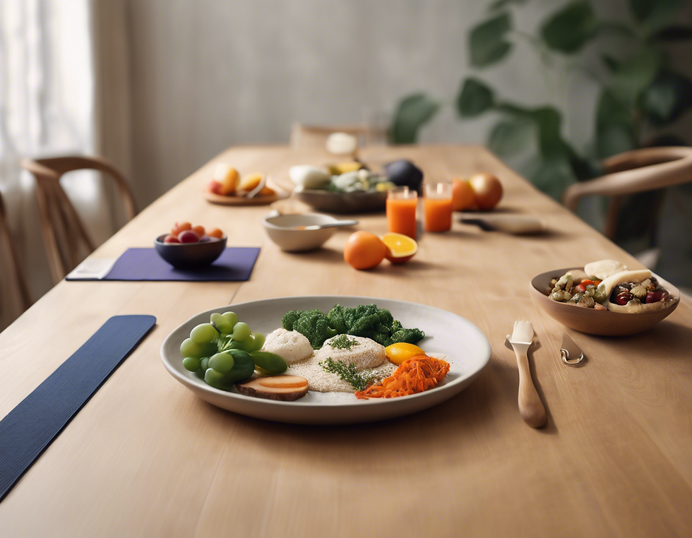 Mindful eating and balanced food relationship support