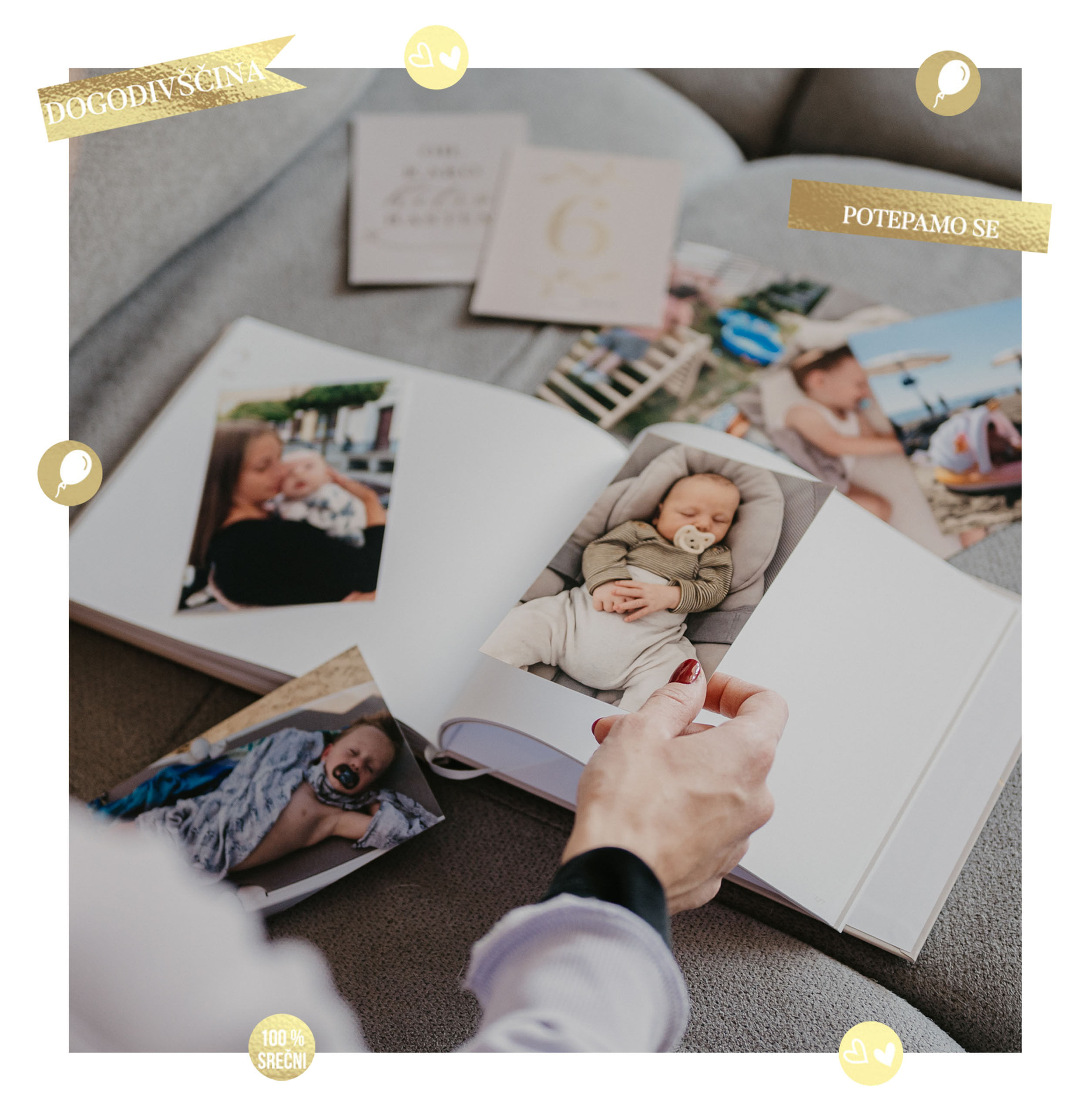 Nalepke za album baby beleznica