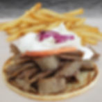 #2 Gyro Sandwich With FRIES