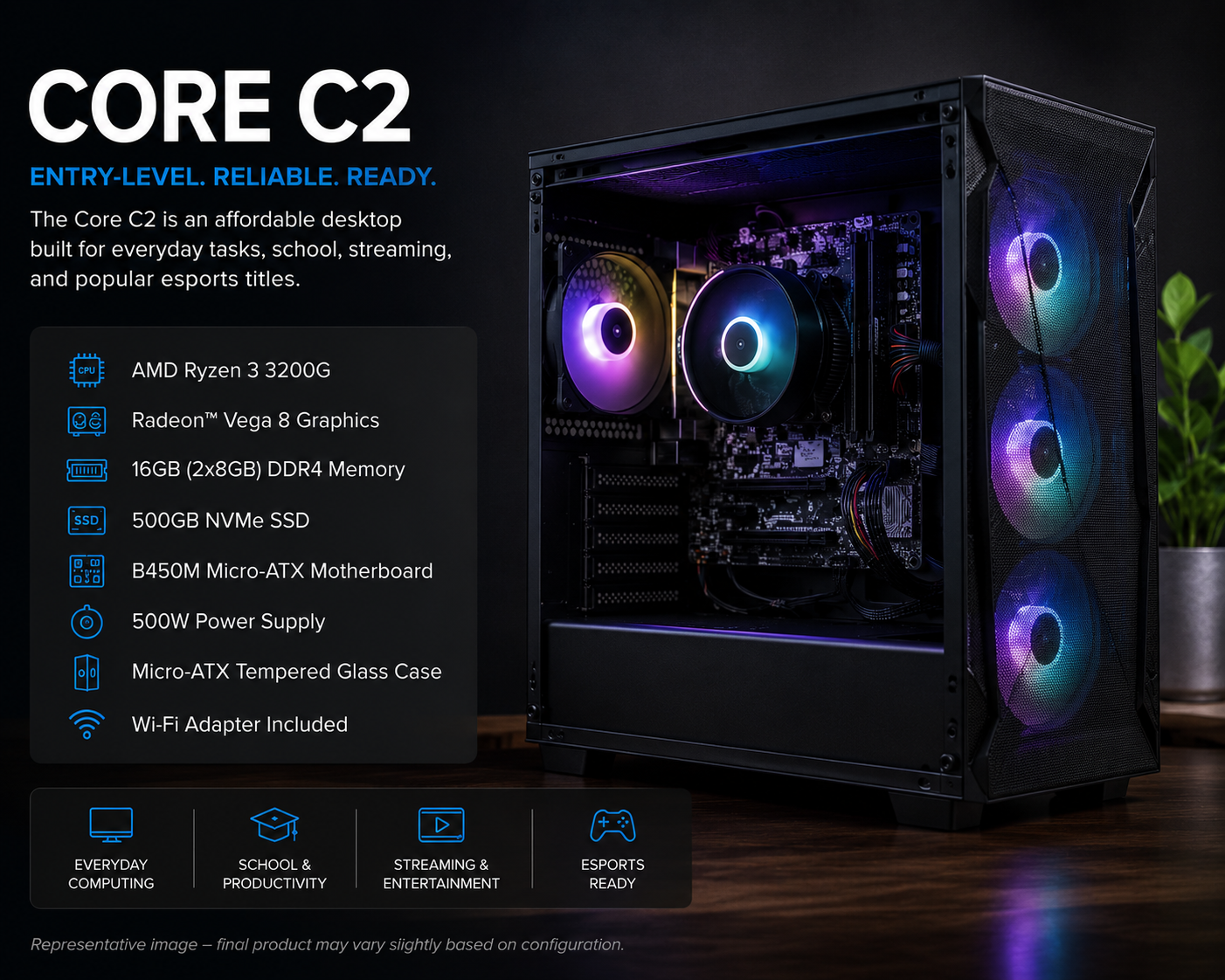 ForgeOne Core C2 (Starter PC)