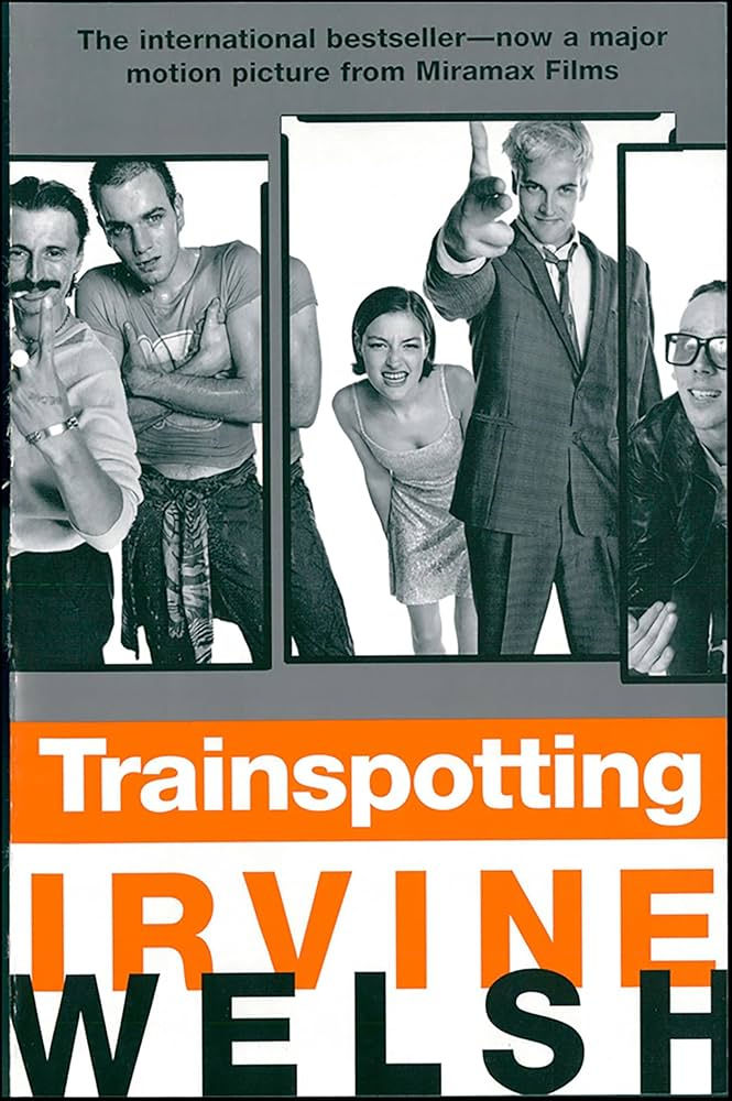 The cover of Trainspotting by Irvine Welsh