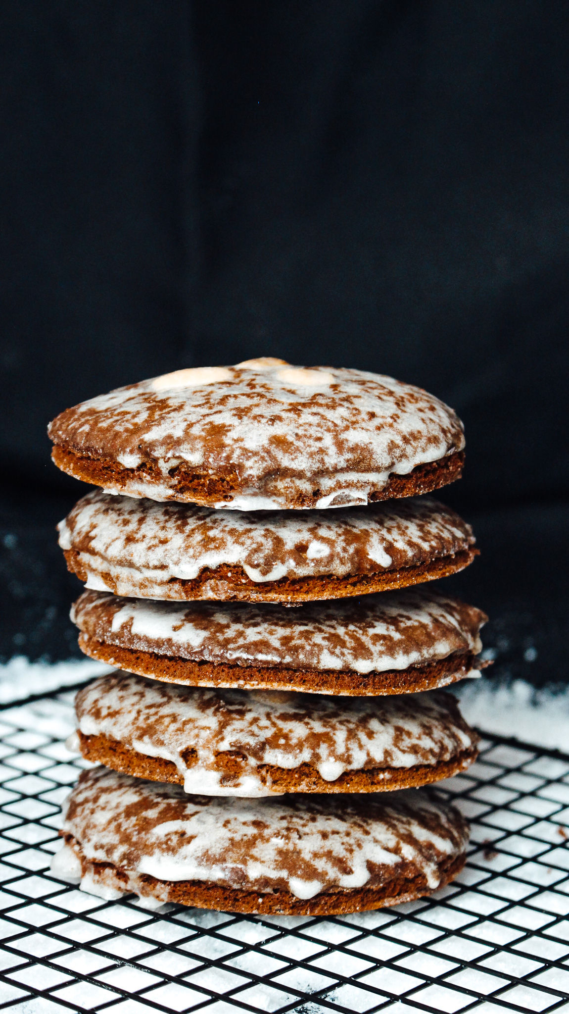 Lebkuchen Zuckerglasur