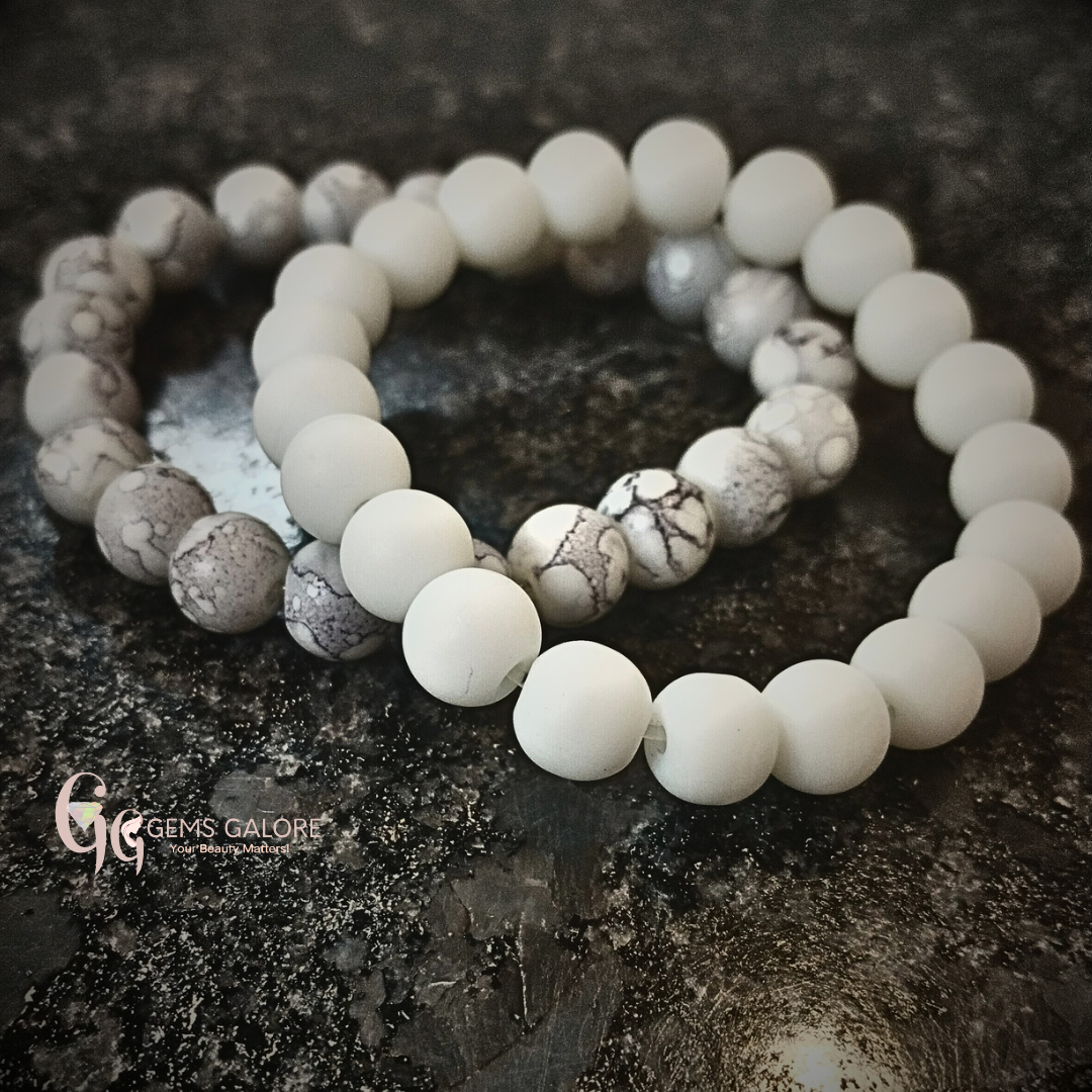 Set of 2 Unisex ONXY Bracelet.