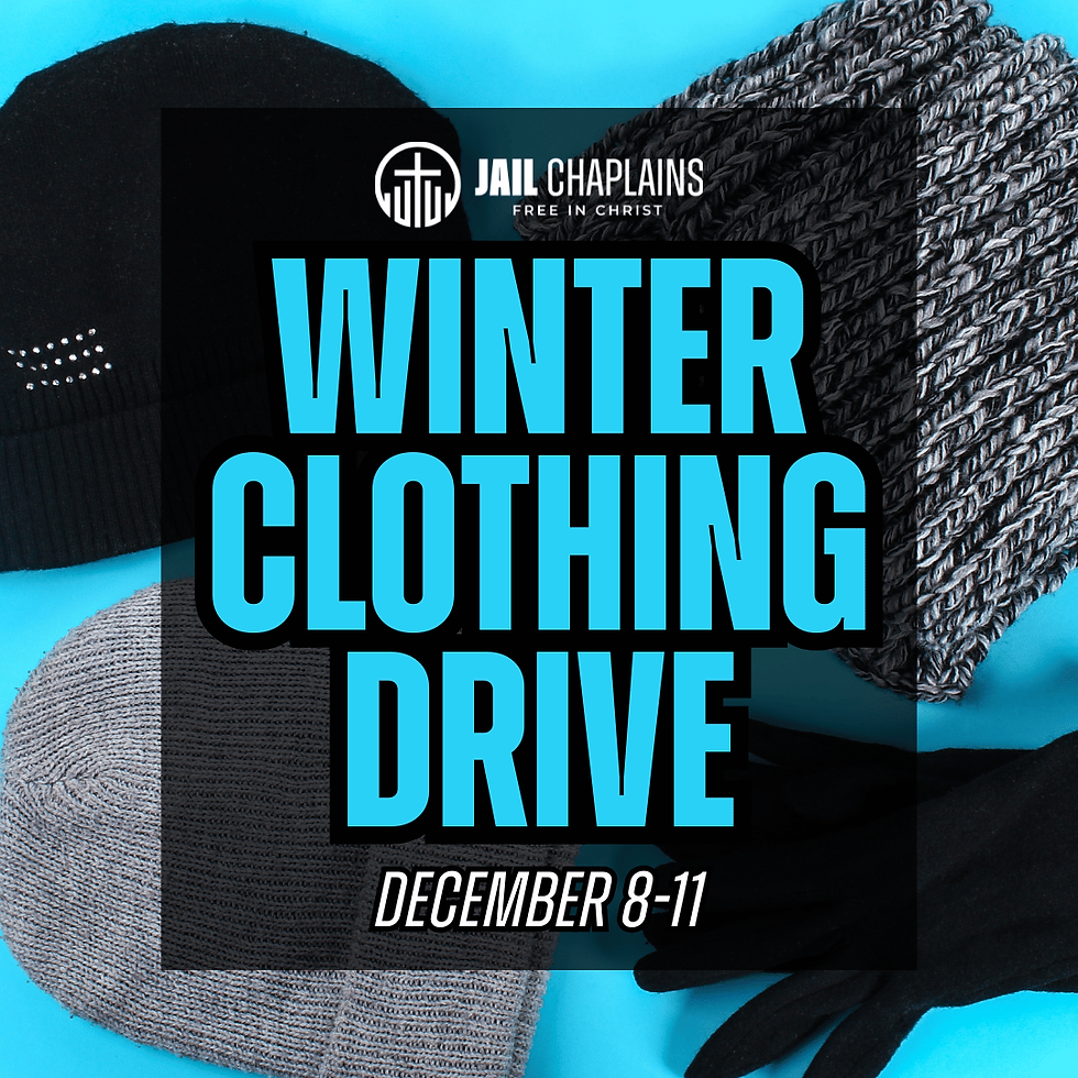 Jail Chaplains Winter Clothing Drive