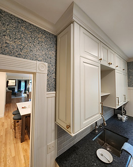 Trendy Scullery Kitchen Remodel