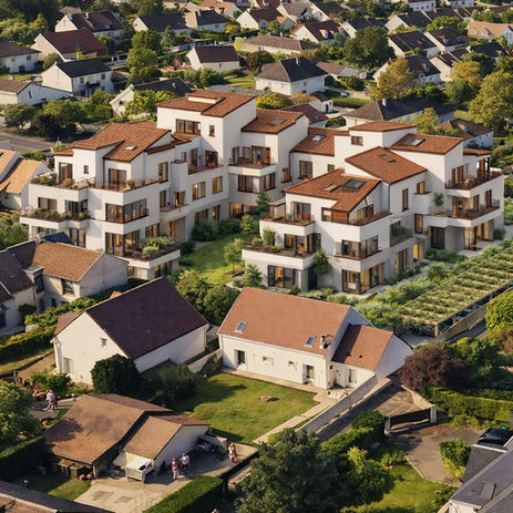 Ville : Orgeval 78630
Programme : 51 Logements en Collectif
Prix HT : 5 600 000 €
Maître d'Ouvrage : ARCADE-VYV
Surface Plancher : 2 994 m²
État : Concours 2026