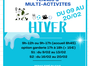 Stages de Février en ligne