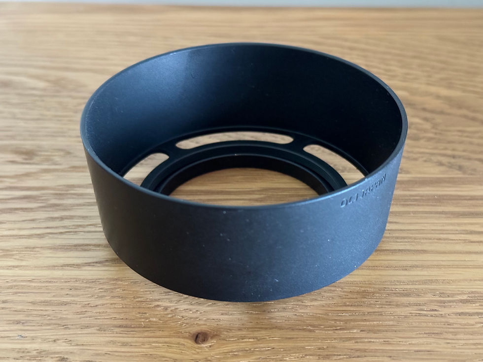 Thumbnail: Type 2,  62mm screw-in Black Paint MATT Lens Hood for Nikkor-N 5cm F1.1