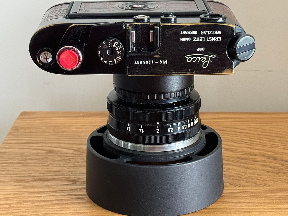 Thumbnail: Type 2,  62mm screw-in Black Paint MATT Lens Hood for Nikkor-N 5cm F1.1