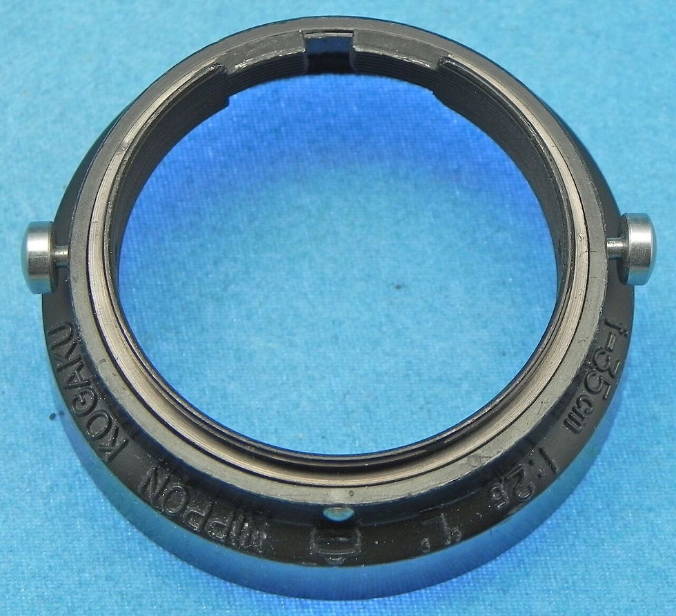 Original Hood for Nikkor 2.5cm F4 & 3.5cm F2.5