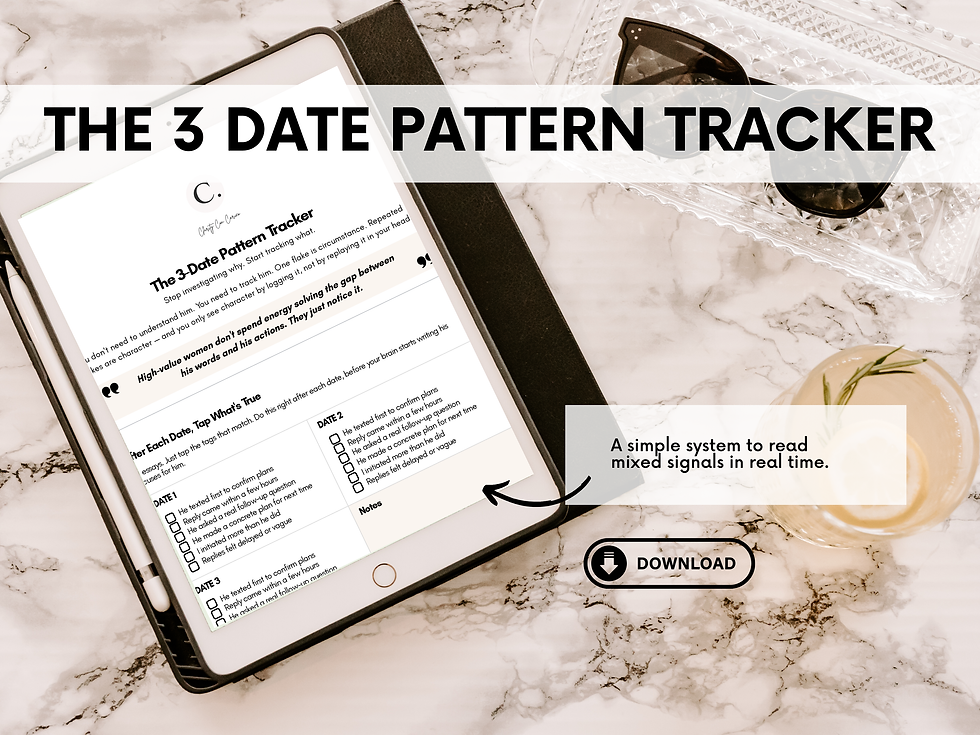 Thumbnail: three dates datting patterns