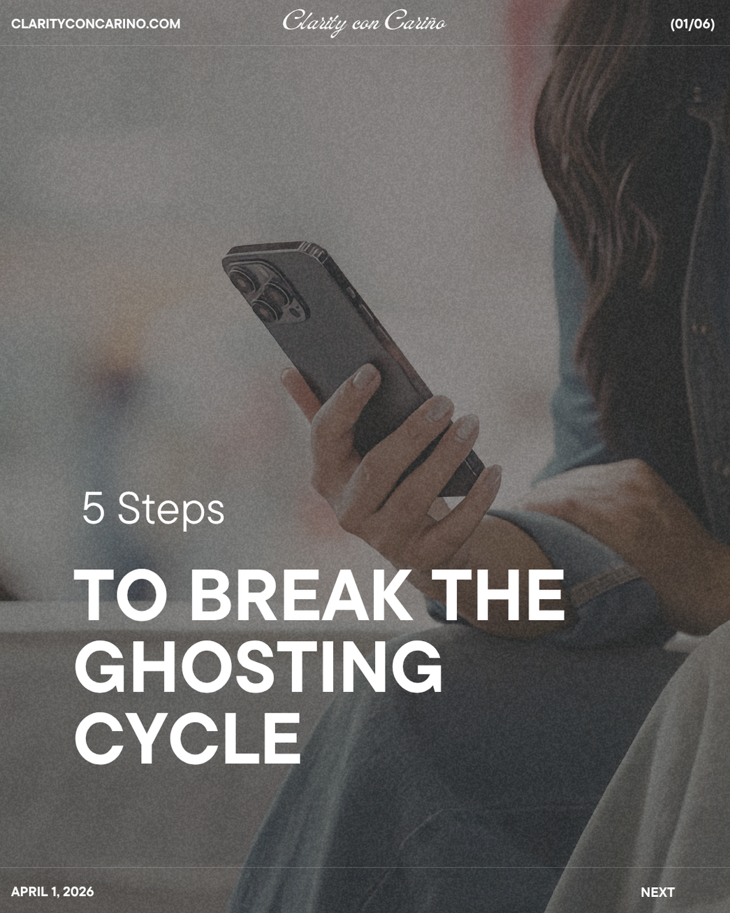5 steps to break the ghosting cycle