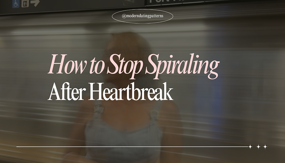 How to Stop Spiraling Thoughts (Without Pretending You're Okay)