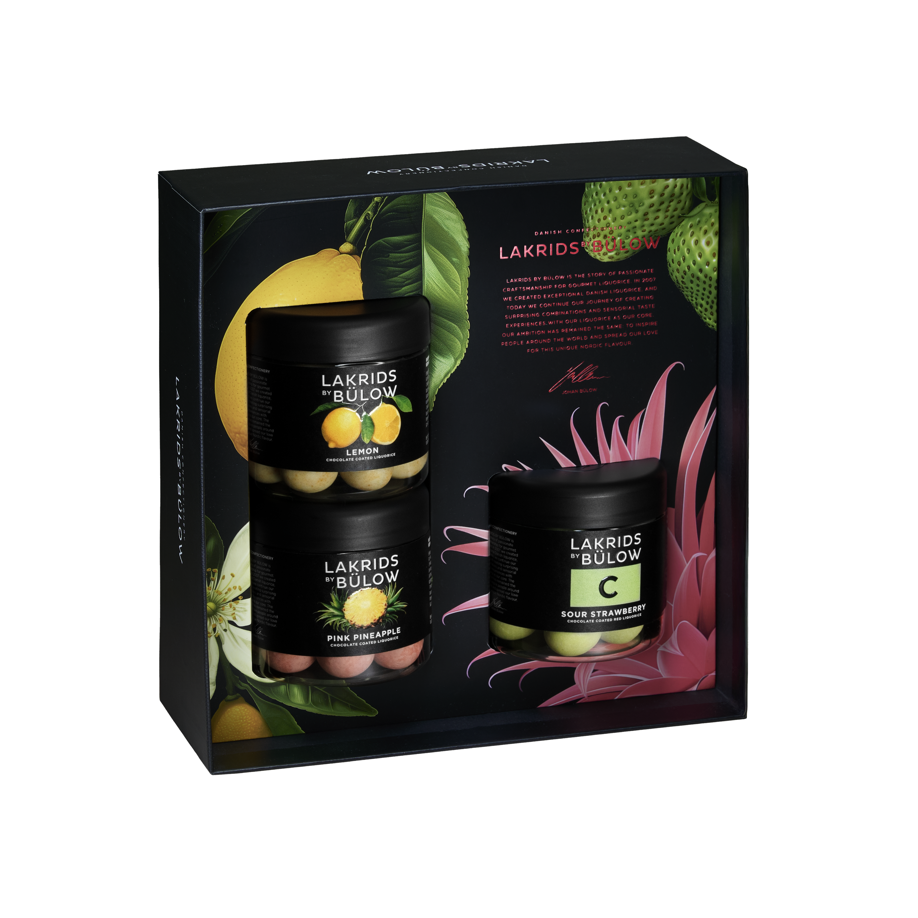BLACK BOX (PINK PINEAPPLE, LEMON, C - SOUR STRAWBERRY)