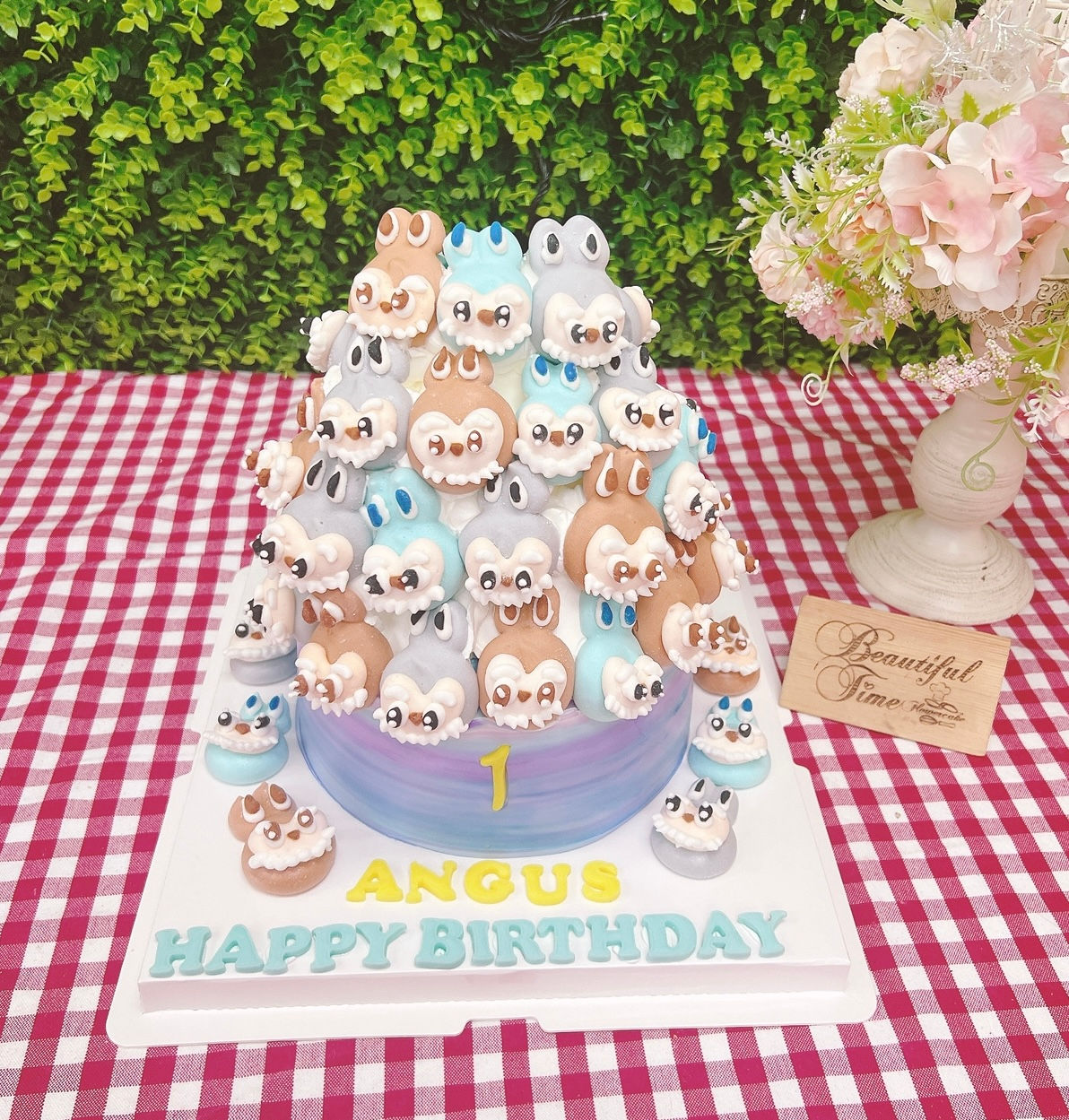 6吋Labubu （3款角色+名和數字）