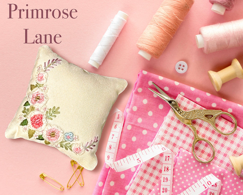 Thumbnail: Handcrafted Embroidered Pincushions - SIX to Choose From