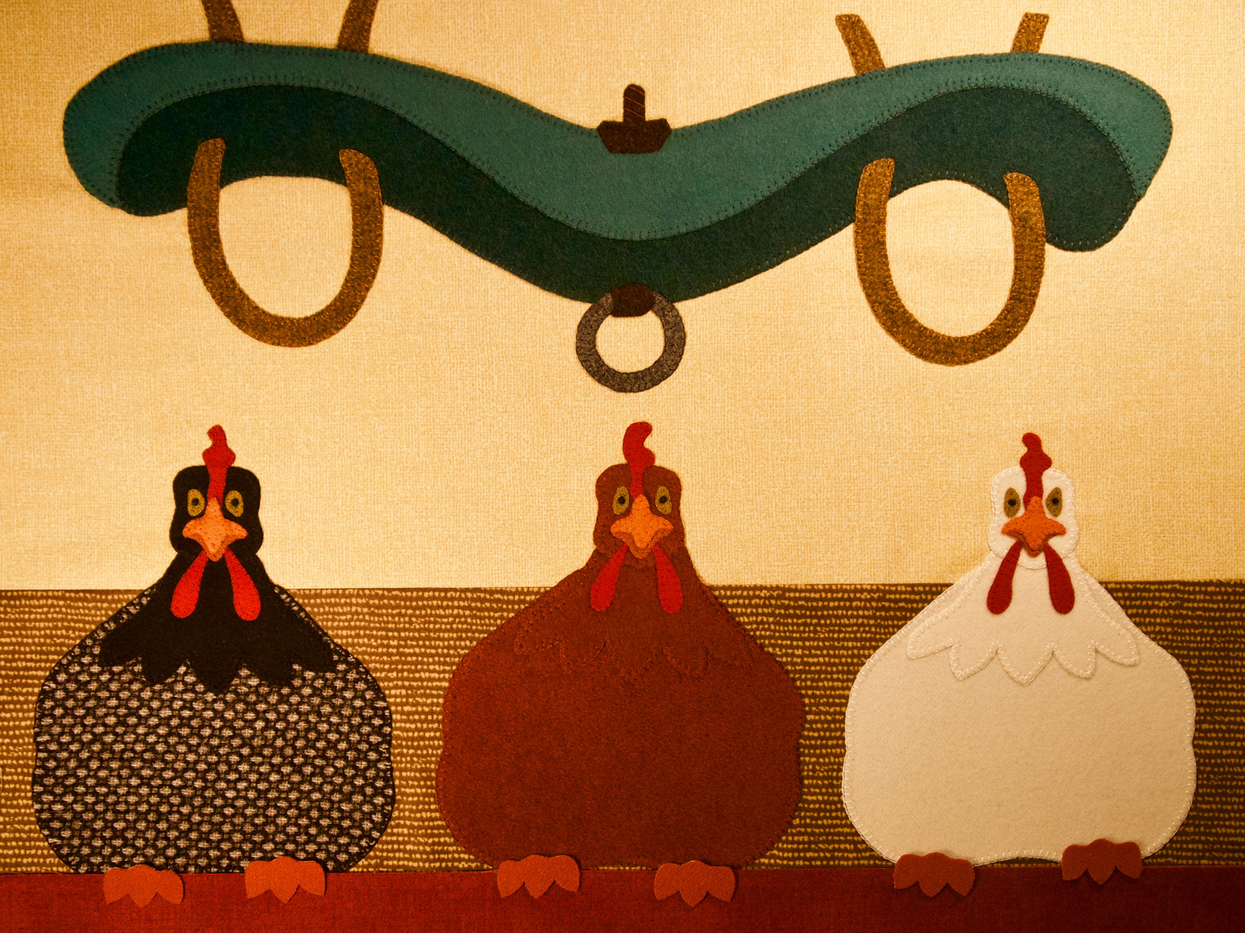 "The Roosting Hens" - Block Ten