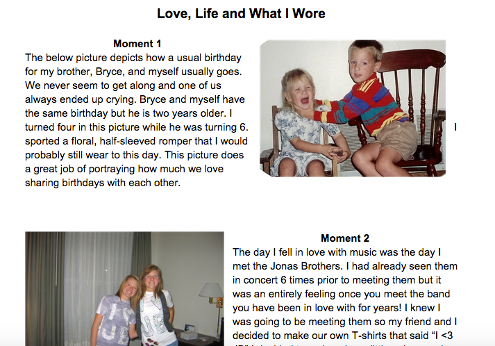 Love, Life and What I Wore